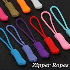 Zip Cord Tenda Vestuário De Viagem Etiqueta De Costura Corda Substituição Artesanato Fixador Cordas Com Zíper