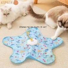 Brinquedo Interativo Para Gatos ESPOIR , Com Capa De Que Faz Barulho Aliviar O Tédio , Resistência À Mordida De Estrela