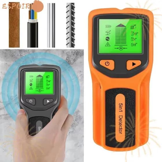 Detector De Parede ESPOIR , Display LCD 5 Em 1 Scanner De Energia De Tubo De Fio , Sensor Inteligente Durável , Instrume