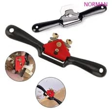 Plaina Manual NORMAN , Ajustável De Corte De Metal De Raio De Borda De Roteador De Rebarbação De Barbear