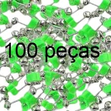 Kit de Sinos Guizos Para Vara de Pesca Sininhos Chocalhos Alarme (10 PEÇAS) (30 PEÇAS) OU (50 PEÇAS) OU (100 PEÇAS)