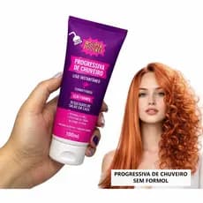 Progressiva de Chuveiro Super Poderes Liso instantâneo Sem Formol Liso de Salão Envio Rápido