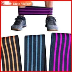 Kit Hip Band 3 Unid - Faixa Elástica De Resistência Mini Band Para Exercícios Academia Yoga Pilates - Hidrolight
