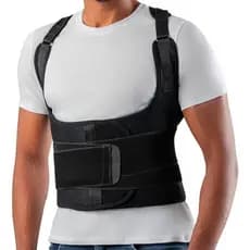 Colete Cinta Modeladora Corretor Postural Coluna Lombar Leve - OR1457 Hidrolight
