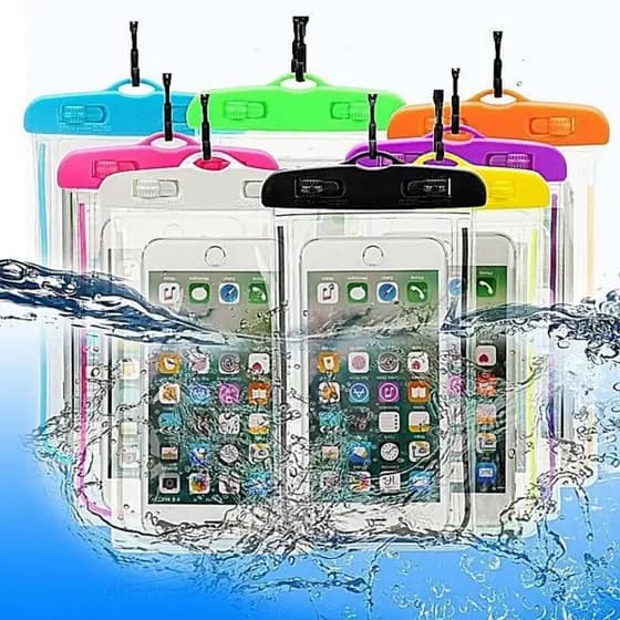 Capa Bolsa para Celular  contra chuva para Motoqueiros Entregadores