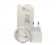 Carregador Completo Lightning PREMIUM / TIPO-C 20W Carregamento RÁPIDO