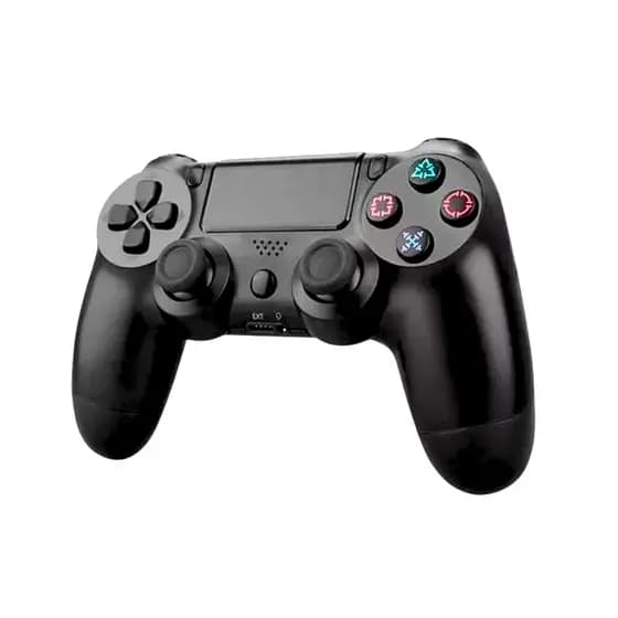Controle Gamer Com Vibração Doubleshock Bluetooth Compatível com 4º Geração Black