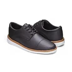 Sapato Casual Masculino Oxford Derby Original Trabalho Conforto Ingles Tradicional