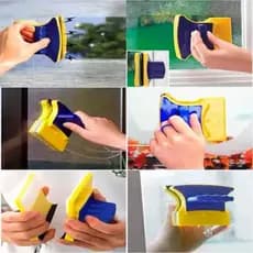 Limpa Vidros Magnético Dupla Face Super Imã Mini Top Art House