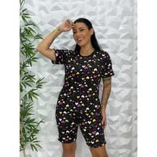 Pijama Pescador, Baby doll Pescador Suede Pijama short