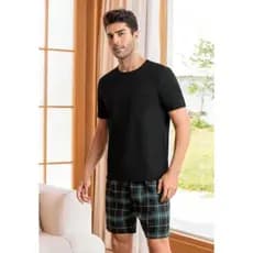 Pijama suede meia manga masculino/pijama masculino/pijama meia manga/pijama regata