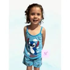 Baby doll infantil personagens/short doll infantil/baby doll infantil