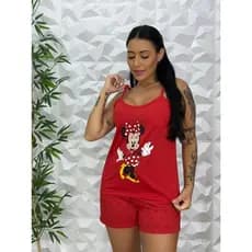 baby doll personagens/baby doll minnie/pijama/baby doll verão