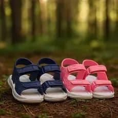 Papete Sandalia Chinelo Calçado Velcro Infantil Menina Menino