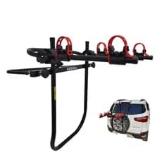 24 - Suporte para bike Estepe Transbike 2 bicicletas Sedan Hatch