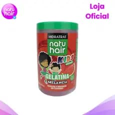 Gelatina Natuhair Hidratrat Melancia - Kids Vegano 1kg