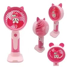 Mini Ventilador de Mesa Portátil Recarregável USB Hmaston 3 Velocidades