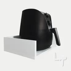 Suporte para Airfryer 100% em MDF varias cores