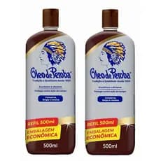 Oleo De Peroba King 500ml Tradicional Kit com 02 Unidades