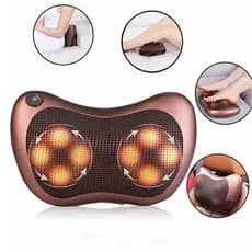 Aparelho Massageador de Lombar Pescoço Elétrico Infravermelho Almofada Massageadora Shiatsu