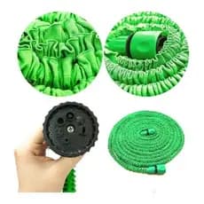 Mangueira Magica Jardim 30 Metros Retrátil Flexível Irrigação Elástica Expansível 7 Tipos de Jatos