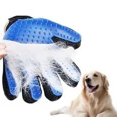 Luva Escova Nano Magnética Tira Pelos Dos Pets Cães E Gatos Luva Tira Pelos Escova Gato