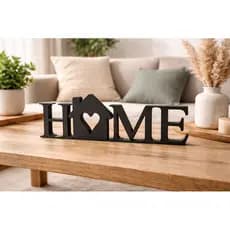 Letreiro Decorativo HOME para sala
