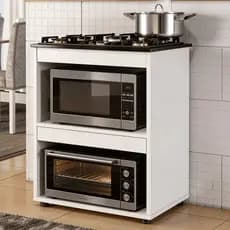 Cook Top ADRIANA com Espaço para Forno Elétrico e Micro-ondas