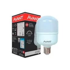 Lâmpada Led 20W bocal E27 Bivolt 6500K Branco Frio alta potência iluminação forte