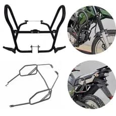 KIT PROTETOR DE CARENAGEM + AFASTADOR DE ALFORGE Yamaha Xtz 150 Crosser 2025 Lançamento NOVO CHAPAM