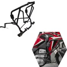 Protetor Carenagem Motor C/ Pedaleira Chapam Xre 300 rally adventure Todas