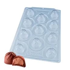 Forma Trufa Hélice 45g 3521 SP 1018 3 Partes c/ Silicone Bwb