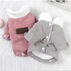Casaco Jaqueta Luxo Cachorro Gato Roupa Inverno Pet Grande
