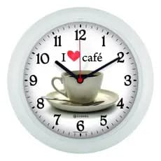 Relógio De Parede Para Cozinha Café Gourmet Eurora Oferta