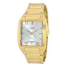 Relógio Orient Masculino Ggss1007 S2kx Dourado Quadrado