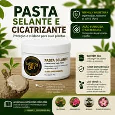 Pasta Selante Cicatrizante Para Planta Bonsai e Rosa do Deserto 40g