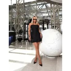 Vestido Alfaiataria Pimenta Com Botões Chic PRIMAVERA/VERÃO