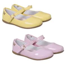 Sapatilha Infantil Menina Candy Colors Rosa Amarela Lisa Moda Blogueirinha 20 ao 34 - Lolla Calçados
