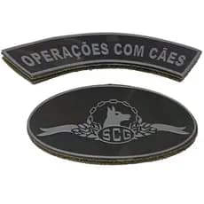 Emborrachado Manicaca Elipse Operações com cães Patch