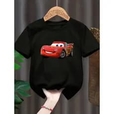 Camiseta Unissex Infantil/Juvenil Carros Relâmpago Mcqueen