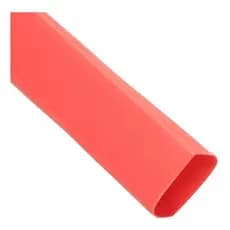 Tubo Espaguete Termo Retrátil Vermelho 5 Metros 5mm