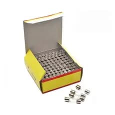 Caixa 100 Pcs Fusível De Vidro 5a 250v 5x20