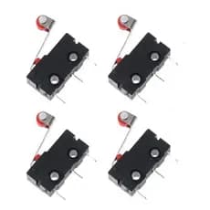 4 Micro Chave Fim De Curso Kw12 Endstop Switch Imp 3d E Cnc