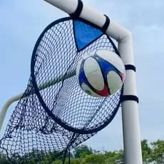 Soccer Top Bins Target Goal Ball Com Zonas De Pontuação Em Destaque Canto De Tiro De Futebol Nets Para Precisão Trem De Treinamento De Equipamentos De Prática