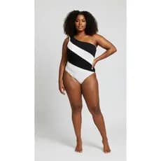 Body Feminino Zebra uma Alça  Canelado com Bojo Anarruga Verão Tamanho Único 36 ao 44