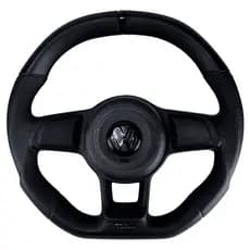 Volante Evolution Logo Preto Para Vw FOX GOL SAVEIRO G5