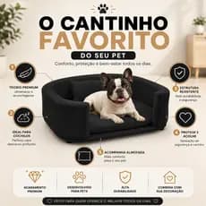 Cama Pet Macia Para Cachorros e Gatos Para Sofá Cama