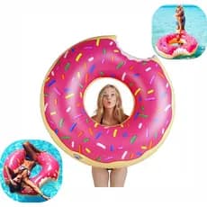 Boia Donuts Rosquinha Piscina Inflavel Criança Adulto Grande