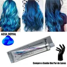 Tinta Coloração Azul Royal Mairibel/Hidraty 60g