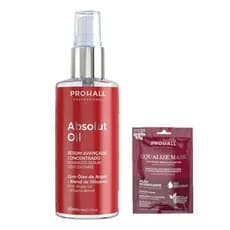 Oleo Reparador Capilar Absolut Oil Argan Sérum De Silicone Prohall 60 ML